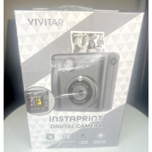 Vivitar Instaprint 45379IC 12MP Digital Camera Instant Photo Printing 200 Prints